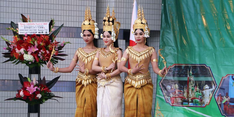 Kampot Pepper exhibited at Cambodia Festival in yoyogi 2023